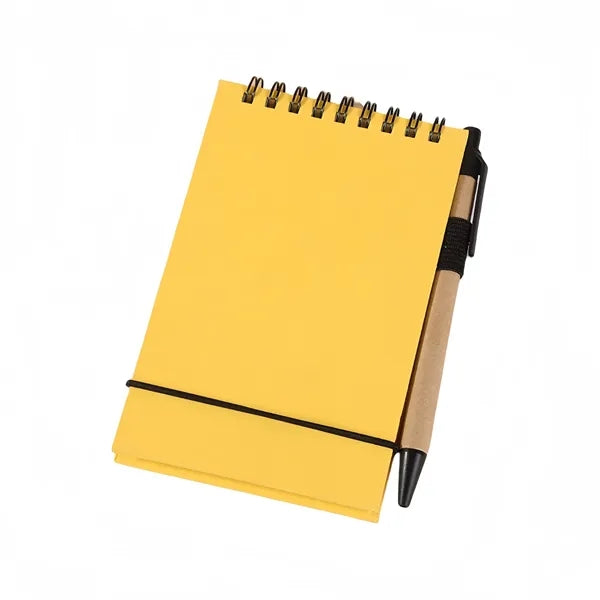 A6 Spiral Notepad and Ballpoint Pen Set