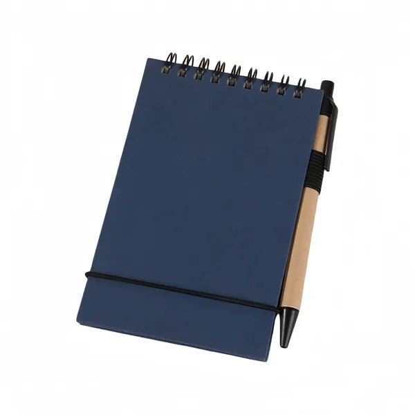 A6 Spiral Notepad and Ballpoint Pen Set