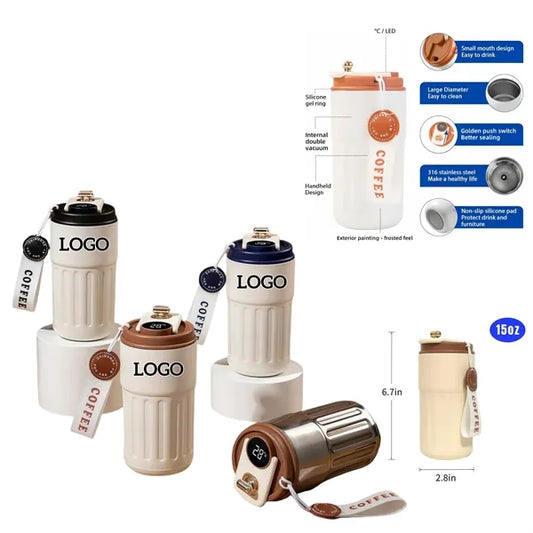 15OZ Premium 316 Stainless Steel Insulated Coffee Mug