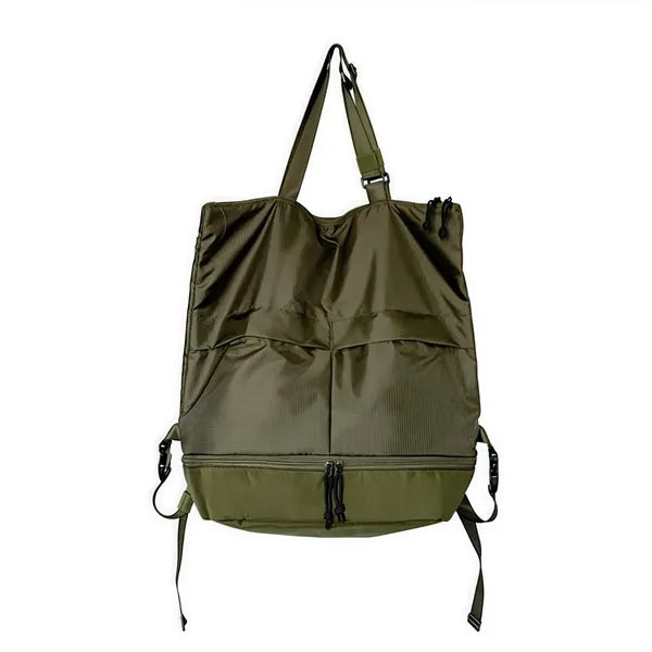 Tote Bag Waterproof Nylon Multi Pocket Shoulder