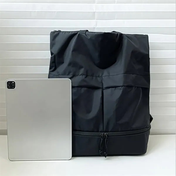 Tote Bag Waterproof Nylon Multi Pocket Shoulder