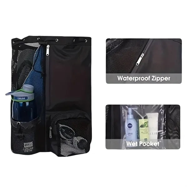 Waterproof Drawstring Wet Bag Backpack for Corporate Trips