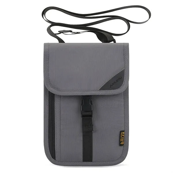 Multifunctional RFID Neck Wallet ID Bag