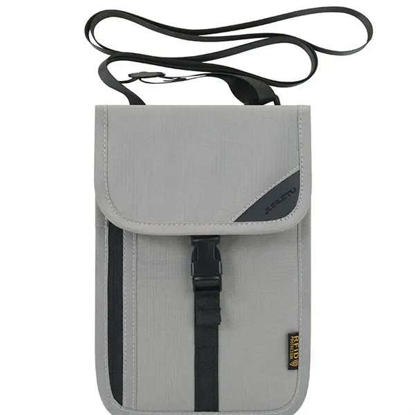 Multifunctional RFID Neck Wallet ID Bag