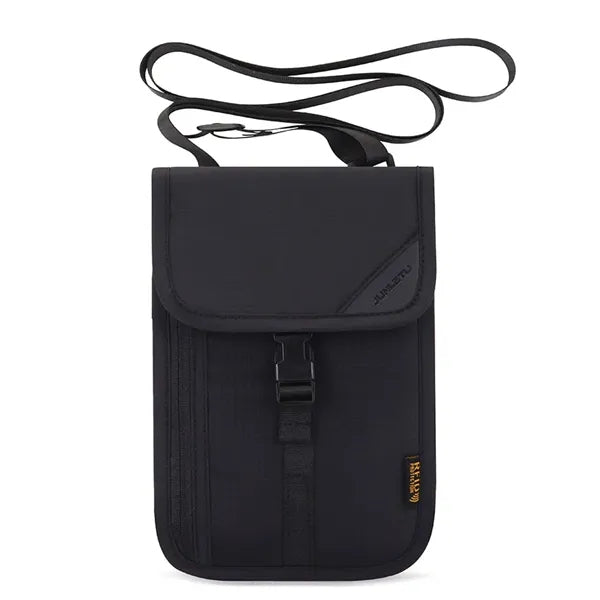 Multifunctional RFID Neck Wallet ID Bag