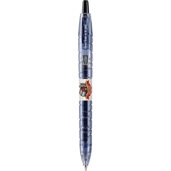 Recycled Gel Roller Pen Custom - Label