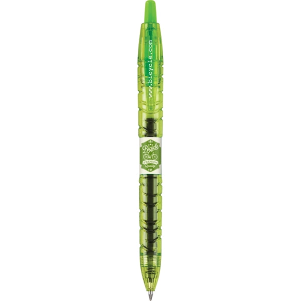 Colors Recycled Gel Roller Pen - Custom Label