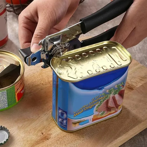 3 in 1Multifunctional Manual Can Opener with Bottle