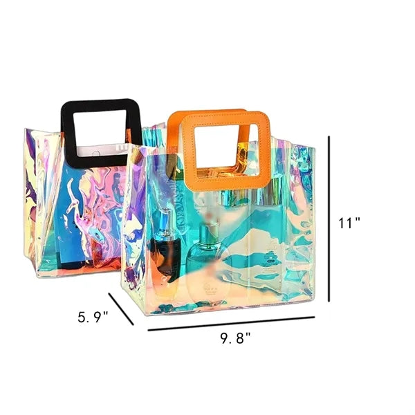 PVC Laser Holographic Tote Bags