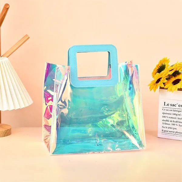 PVC Laser Holographic Tote Bags