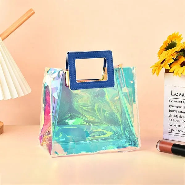 PVC Laser Holographic Tote Bags