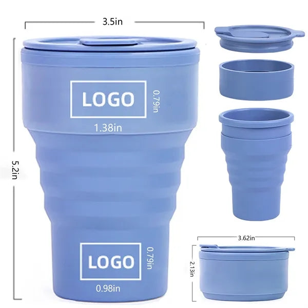 Fexisip Pro,Silicone+PP Collapsible Travel Cup