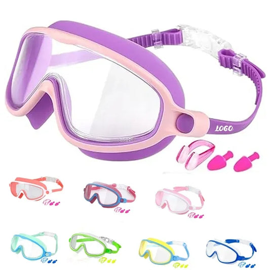 Anti-Fog Waterproof Swimming Goggles for Kids and Teens