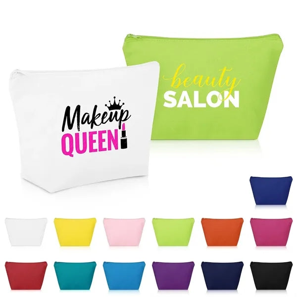 Oversized Canvas Toiletry Pouch