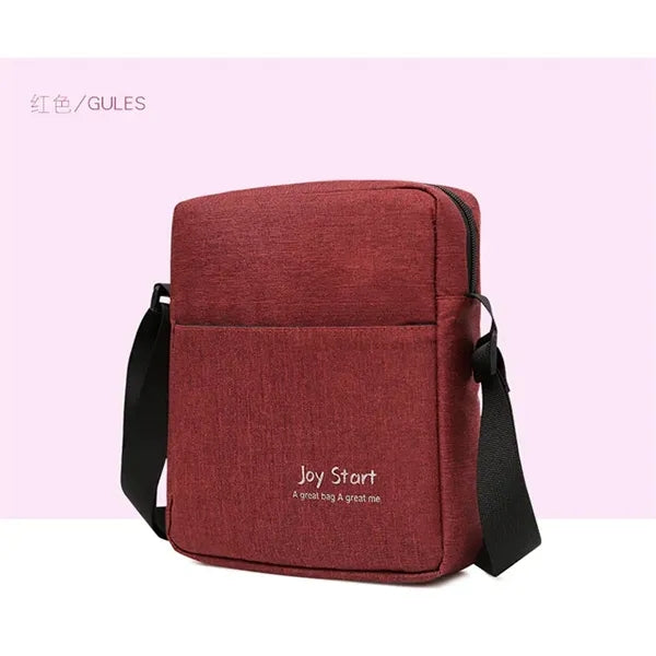 Light Messenger Bag With Adjustable Strap