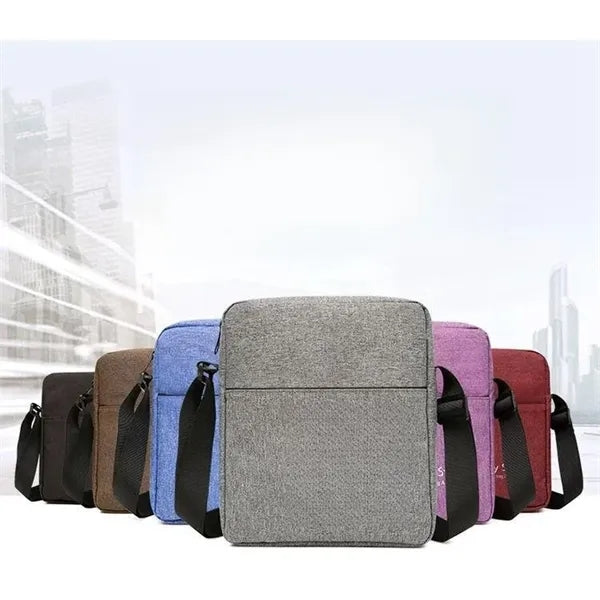 Light Messenger Bag With Adjustable Strap