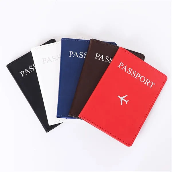 Passport Holder for Travel Essentials PU Leather Case