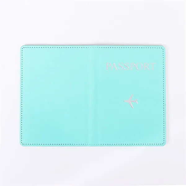 Passport Holder for Travel Essentials PU Leather Case