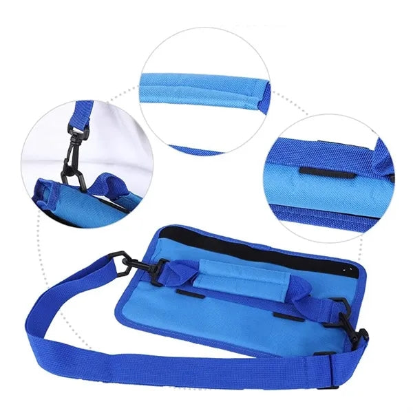 Golf Accessory Bag with Handle and Shoulder Strap