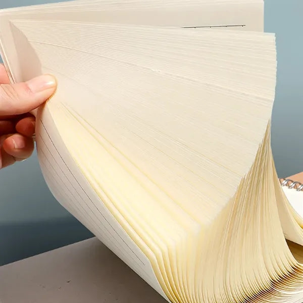 A5 Kraft Spiral Notebook with Lined Pages