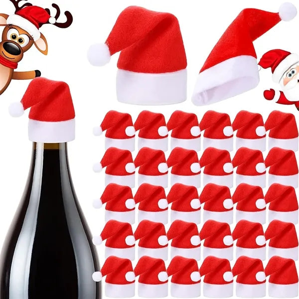 Christmas Hat Knife And Fork Cover