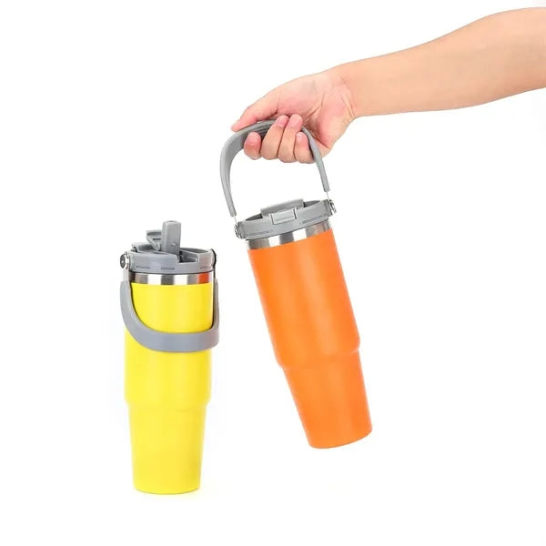 20oz 30oz Insulated Travel Flask Tumblers with Lid Handle