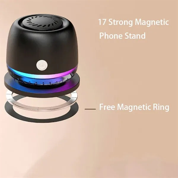 Waterproof Magnetic Bluetooth Speaker Mobile Phone Stand
