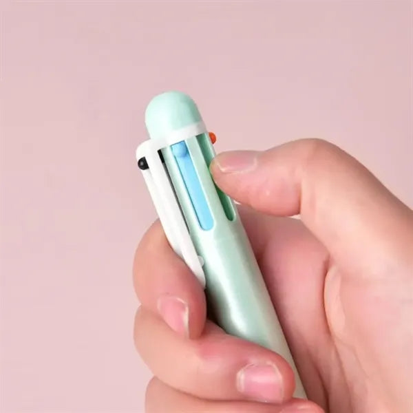 6 Colors Retractable Ballpoint Pens