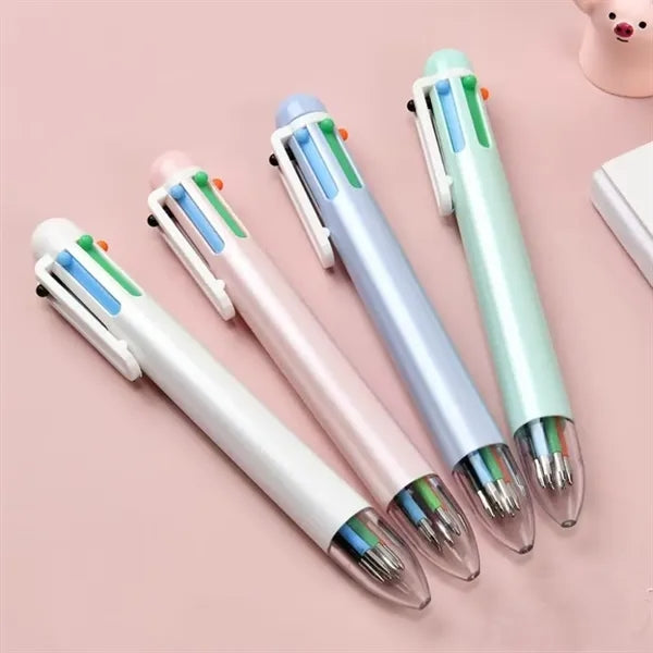 6 Colors Retractable Ballpoint Pens