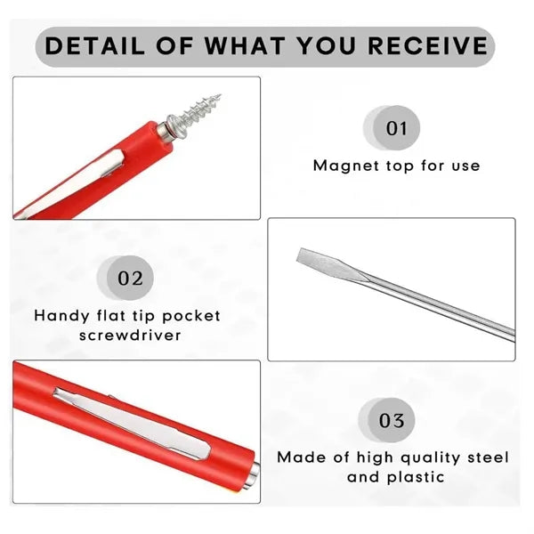Magnetic Pen Screwdriver
