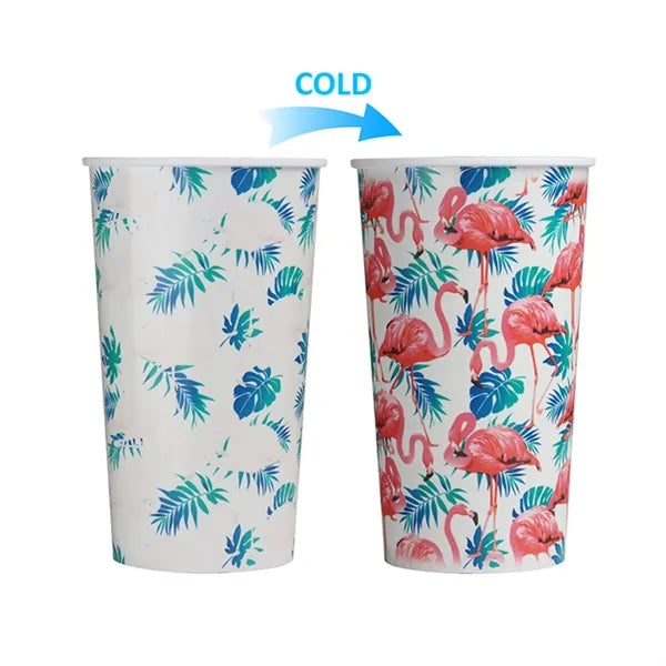 Cold Responsive Color-Shifting 20oz Plastic Cups