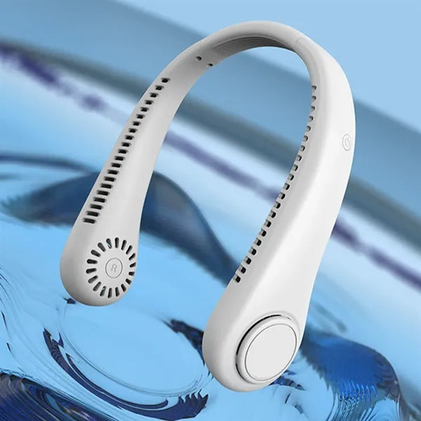 Portable Charging Neck Hanging Lazy Silent Bladeless Fan