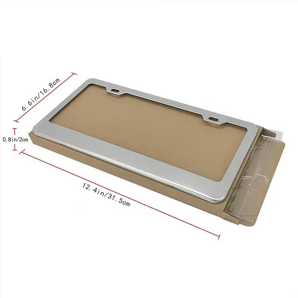 Aluminum License Plate Frame