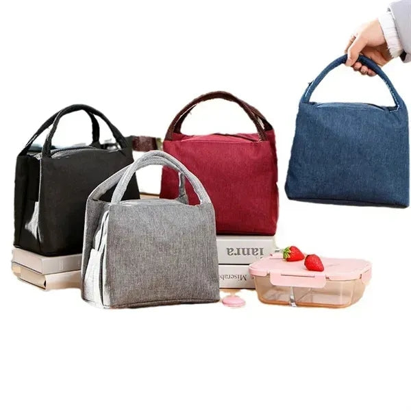 Versatile Insulated Oxford Lunch Bag for Any Occasion