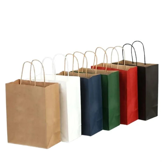 Eco-Friendly Kraft Paper Gift Bags