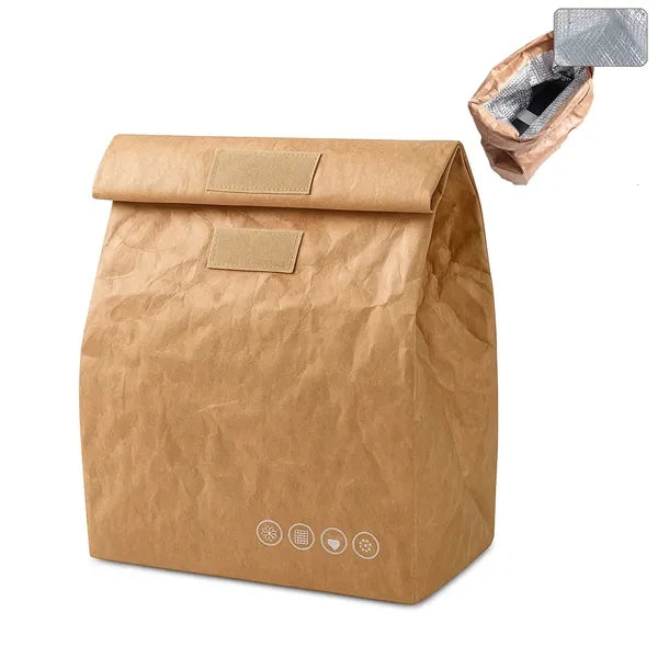 Eco-Friendly Kraft Paper Thermal Bags