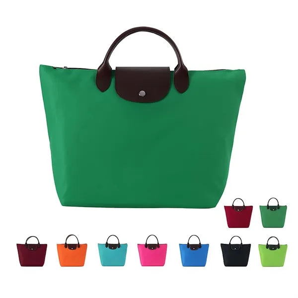 Foldable Oxford Shopping Tote Bag for Daily Use