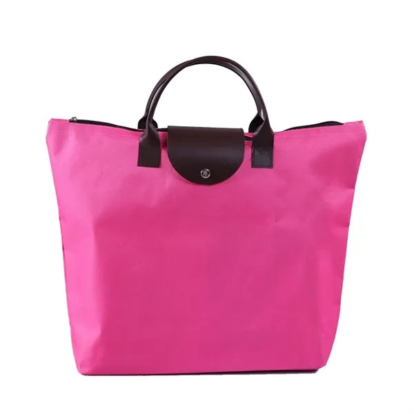 Foldable Oxford Shopping Tote Bag for Daily Use