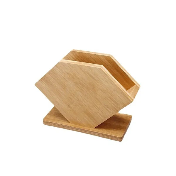 Eco-Friendly Wooden Napkin Holder