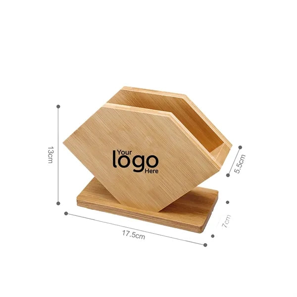 Eco-Friendly Wooden Napkin Holder