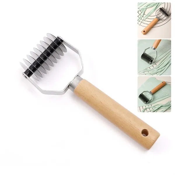 Eco-Friendly Wooden Noodle Cutter