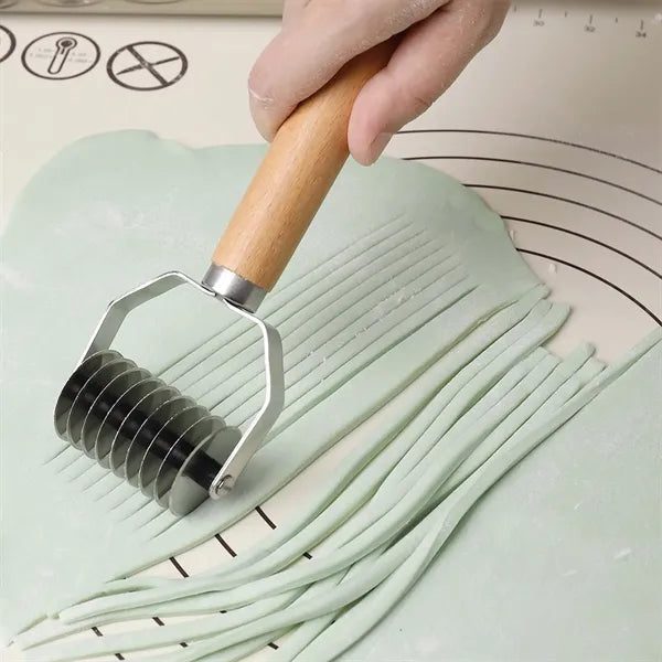 Eco-Friendly Wooden Noodle Cutter