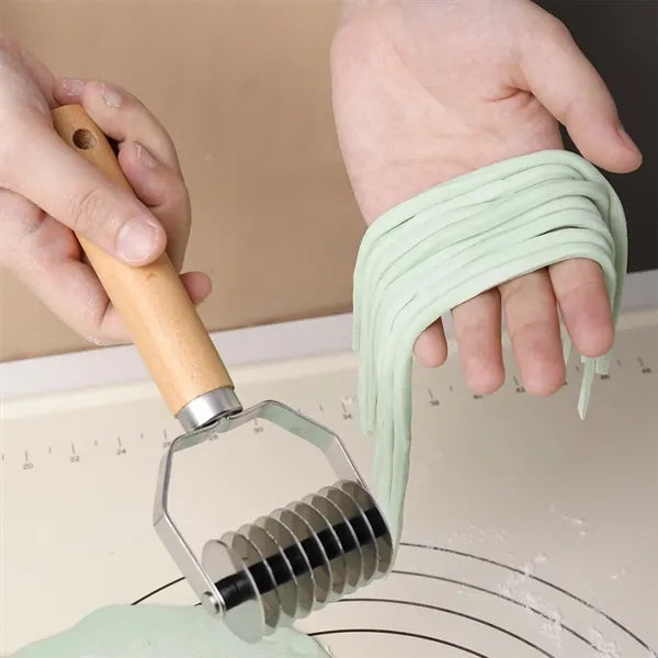Eco-Friendly Wooden Noodle Cutter