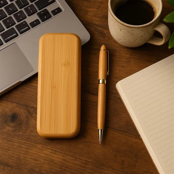 Eco-Friendly Bamboo Pen Set