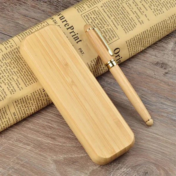 Eco-Friendly Bamboo Pen Set