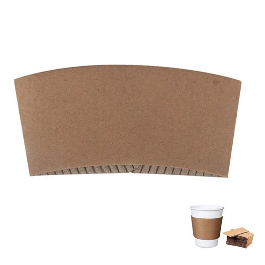 Eco-Friendly Kraft Coffee Sleeve