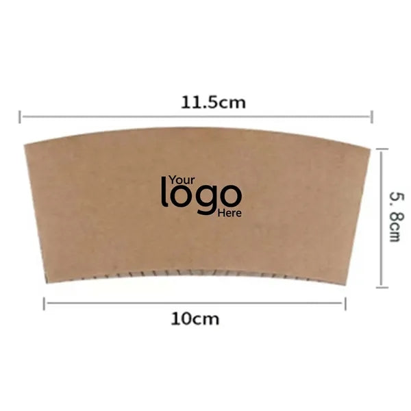 Eco-Friendly Kraft Coffee Sleeve
