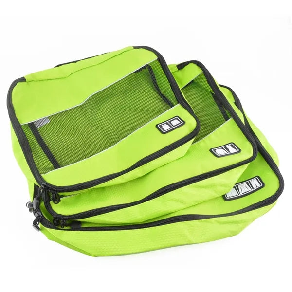 3 Pieces Travel Luggage Storage Bag Set