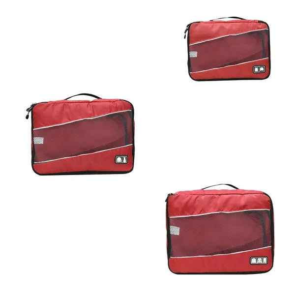 3 Pieces Travel Luggage Storage Bag Set