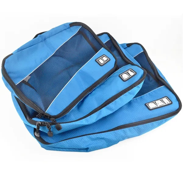 3 Pieces Travel Luggage Storage Bag Set